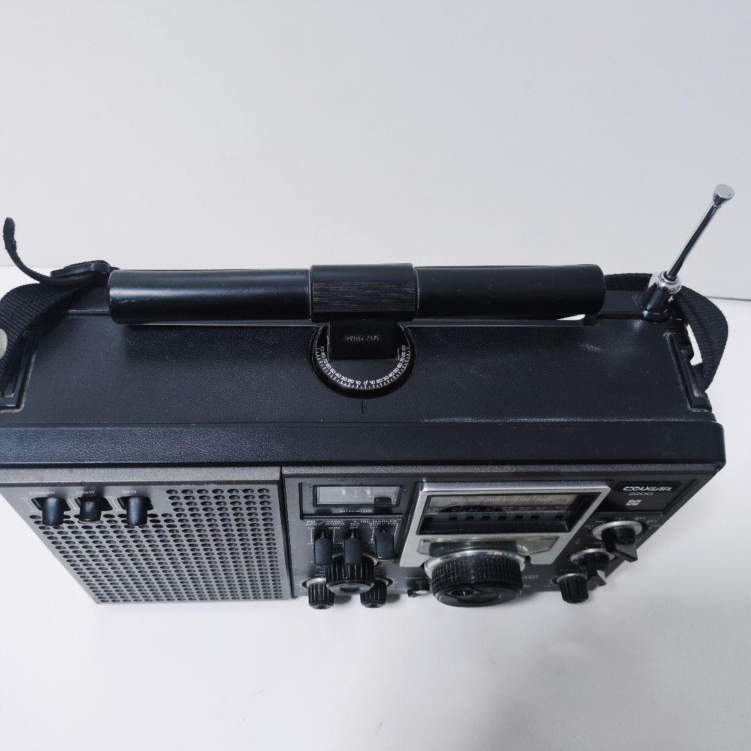 COUGAR 2200 【動作確認済】クーガー ポータブルラジオ レトロ