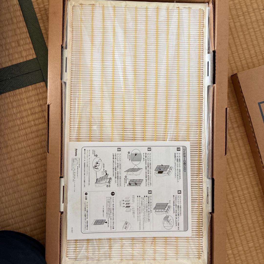 み*り様 ATMOSPHERE 空気清浄機交換フィルター 2個セット　本日のみ出