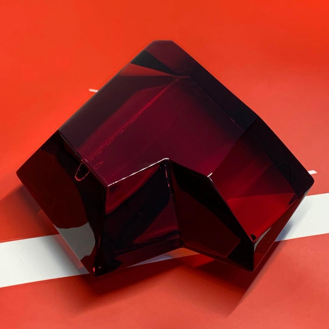 ❣️バカラ❣️ハート❣️ペーパーウェイト❣️置き物❣️オブジェ❣️クリスタル❣️レア❣️愛❣️箱袋