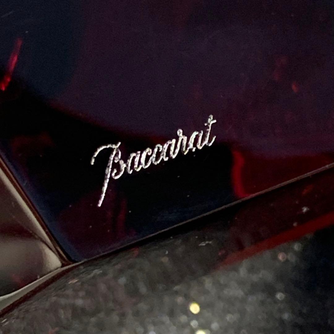 ❣️バカラ❣️ハート❣️ペーパーウェイト❣️置き物❣️オブジェ❣️クリスタル❣️レア❣️愛❣️箱袋