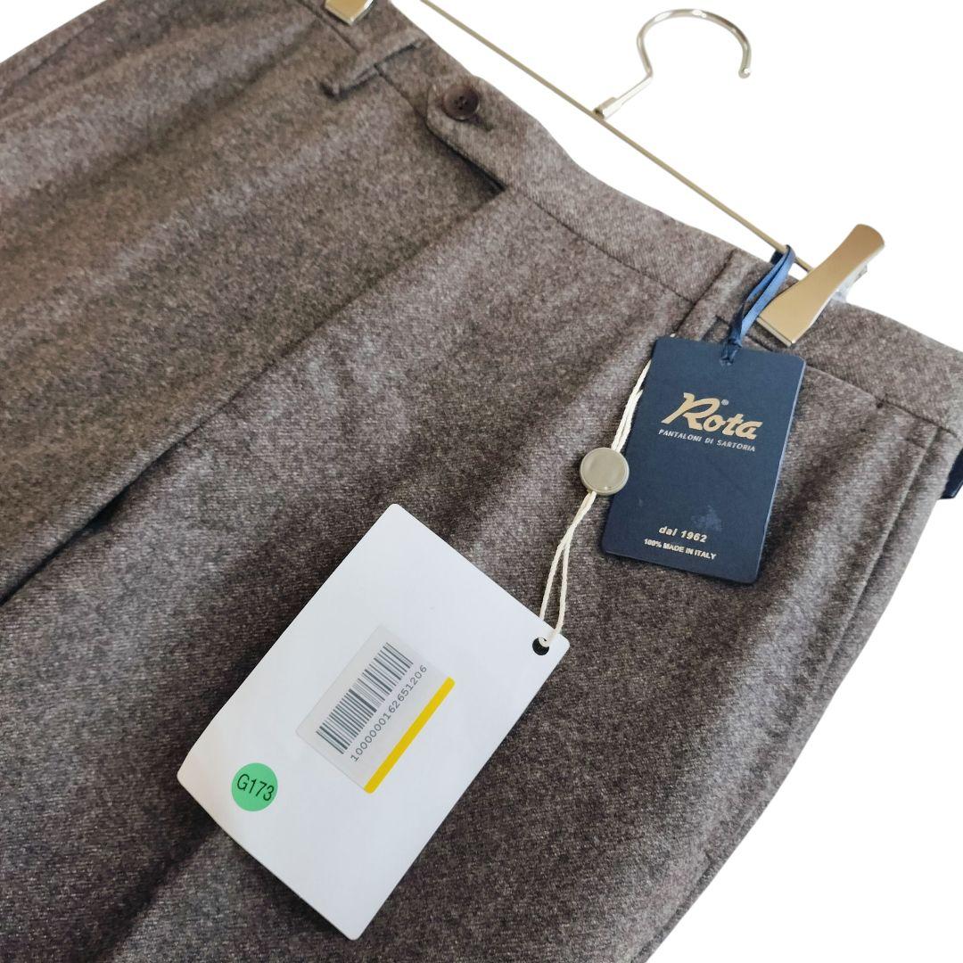 【Rota 】フランネル ウール スラックス モデル290 GEMELLI別注