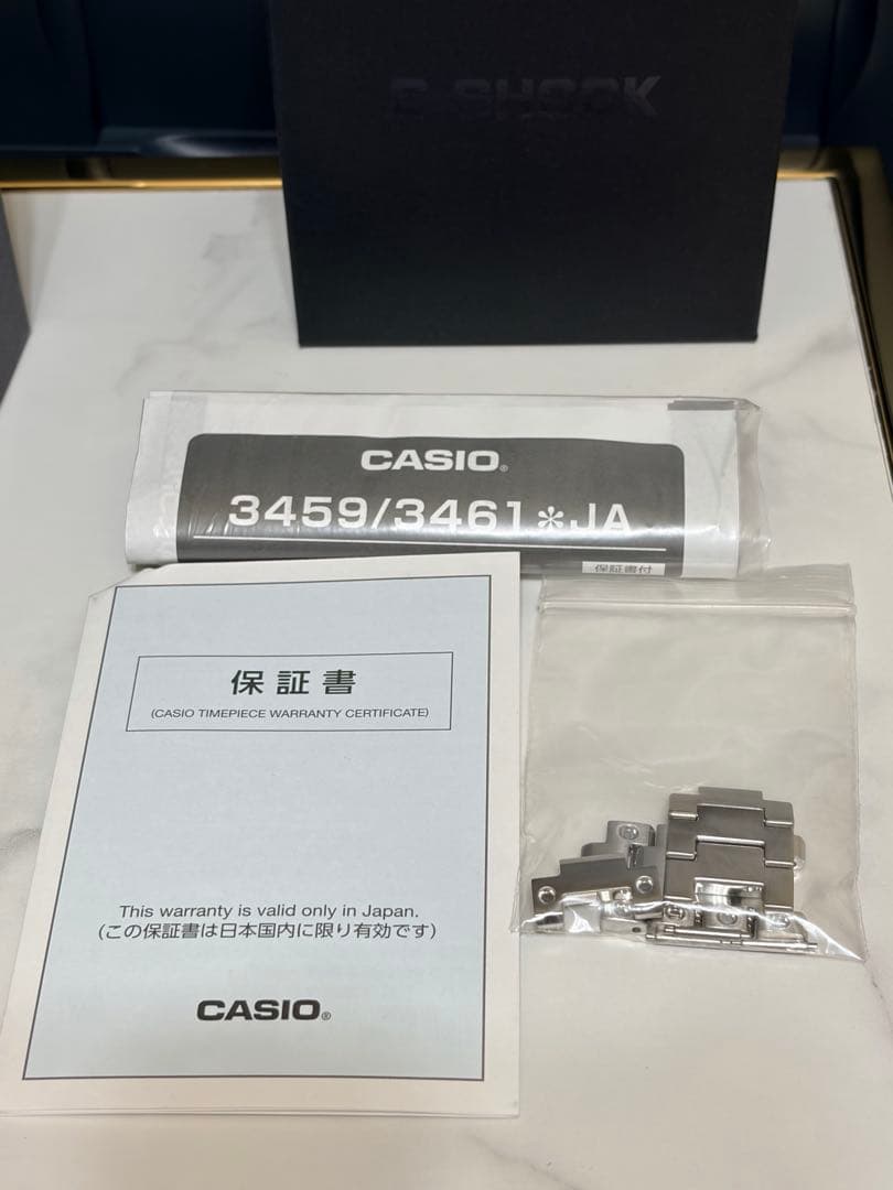 CASIO G-SHOCK GMW-B5000D-1JF フルメタル　シルバー