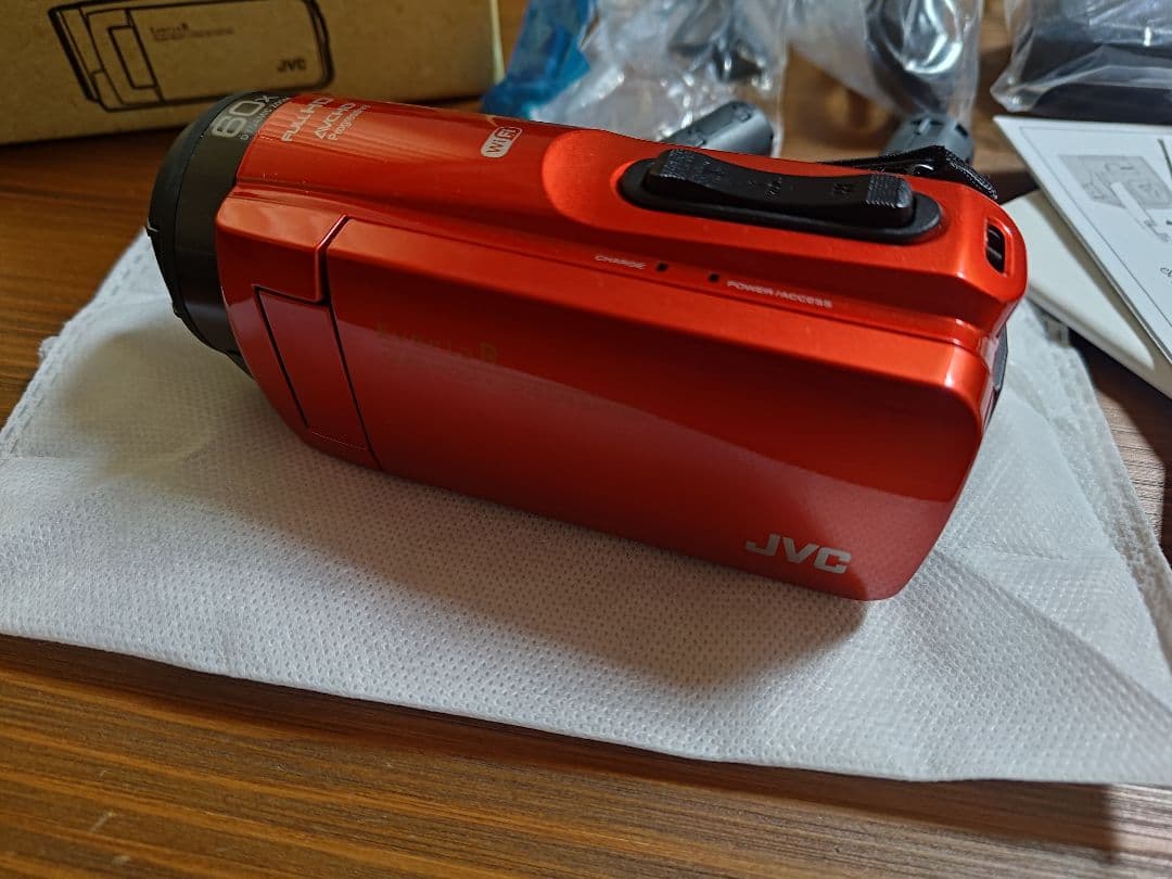 JVC ハイビジョンメモリームービー Everio R GZ-RX690-D