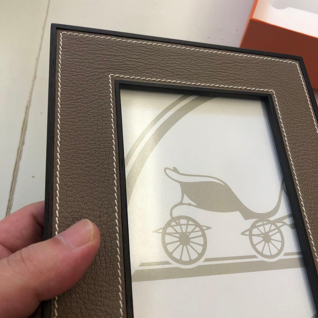 新品同様 HERMES プレイヤード フォトフレームPM