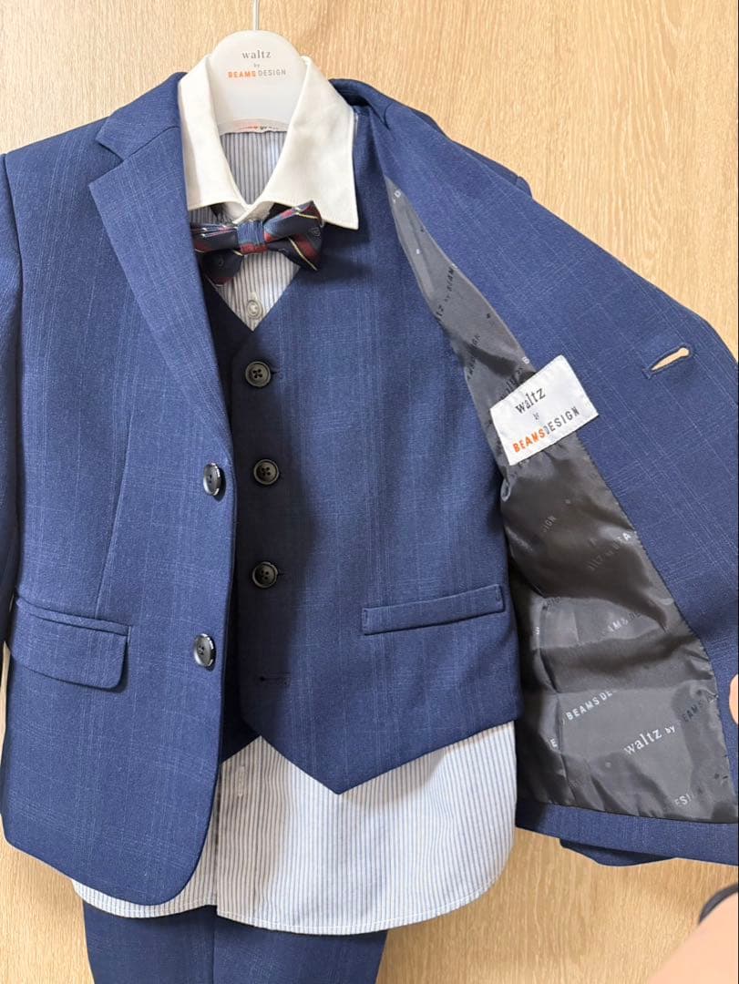 120 男の子 卒園入学 Walts by BEAMS DESIGN スーツ