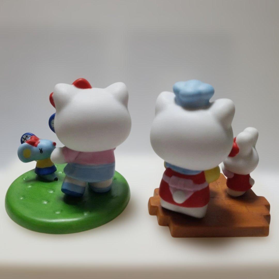 ハローキティ　キティ　陶器　万年カレンダー　フィギュア