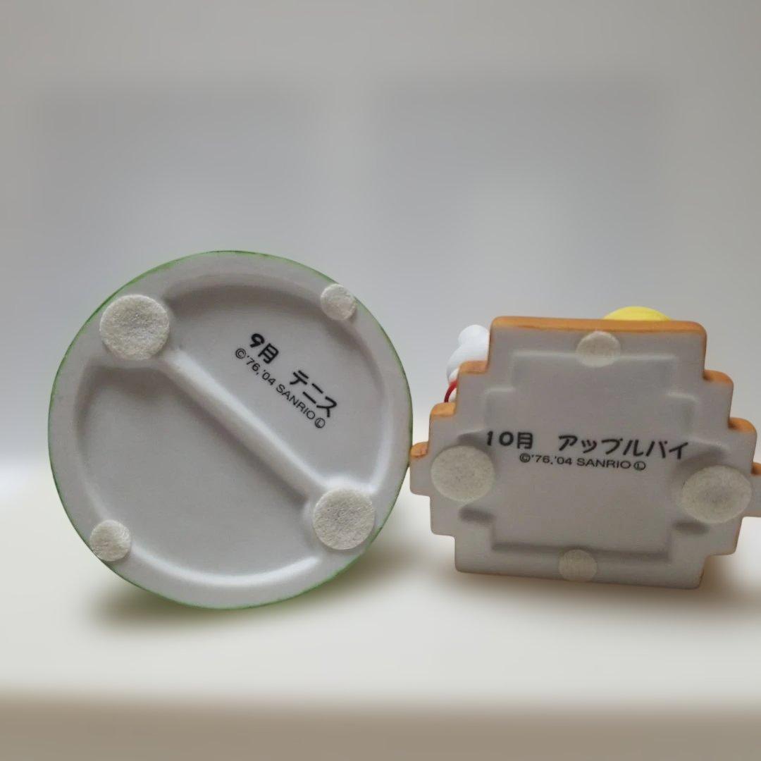 ハローキティ　キティ　陶器　万年カレンダー　フィギュア