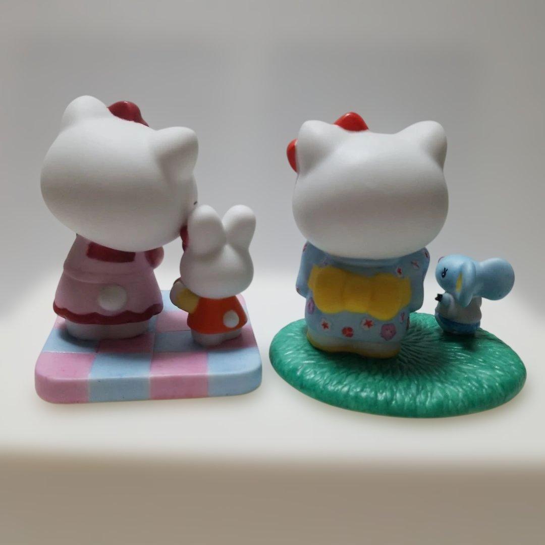 ハローキティ　キティ　陶器　万年カレンダー　フィギュア