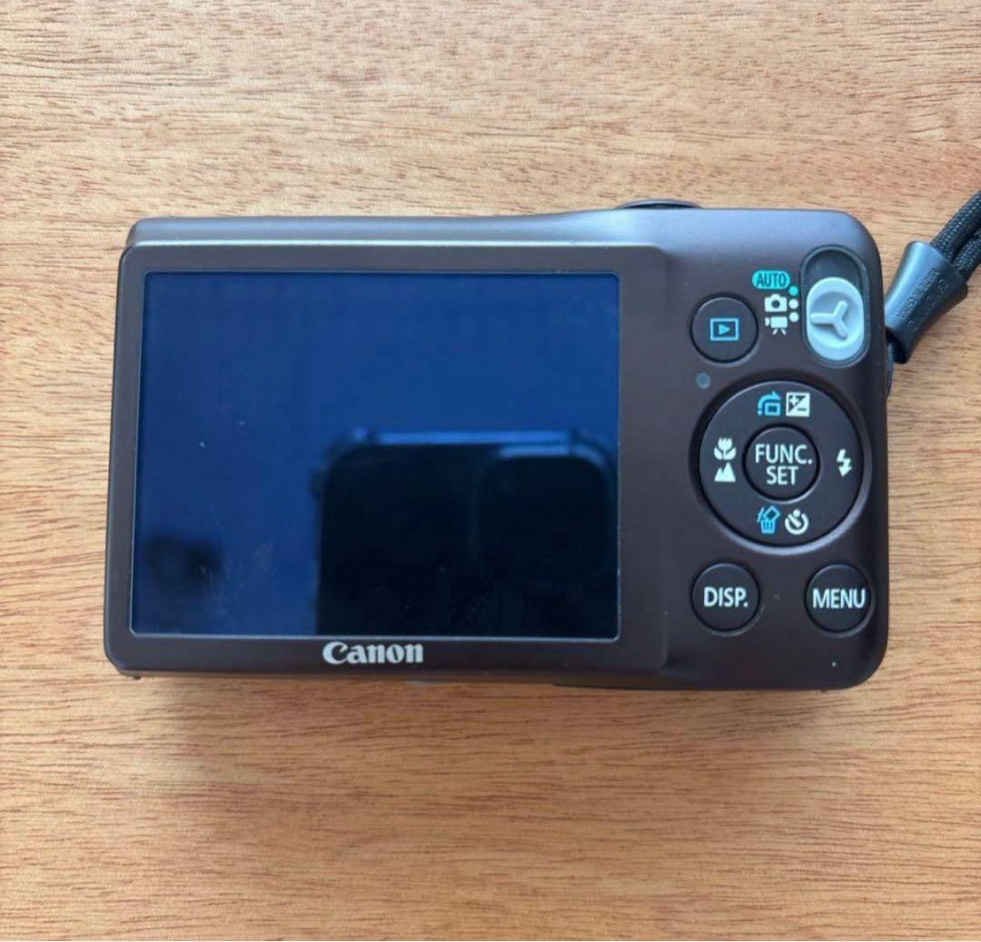【動作確認済】Canon IXY コンパクトデジタルカメラ ブラウン ケース付