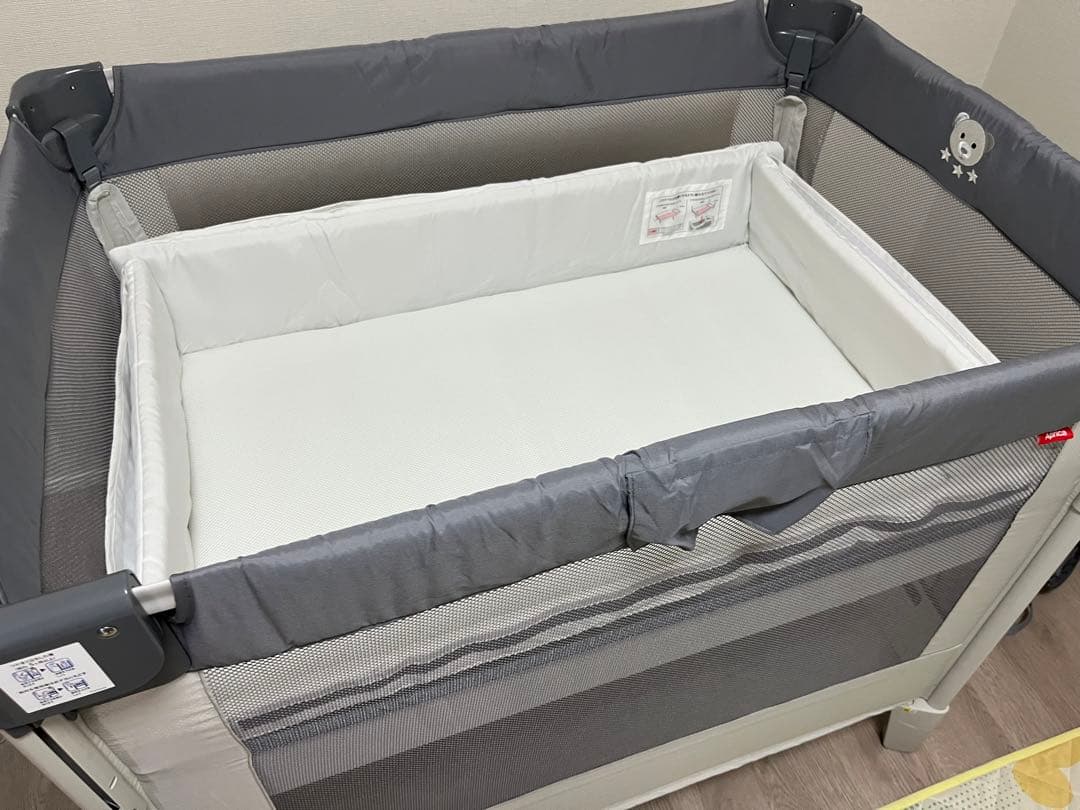 【極美品】Aprica アップリカ　ココネルエアーABグレーベア　ベビー用品