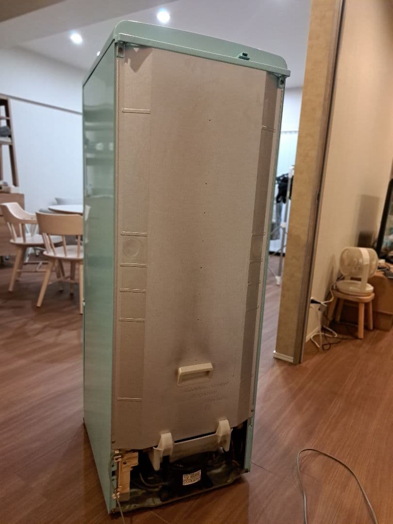 National NR-B16RA 冷蔵庫 水色 2ドア　レトロ