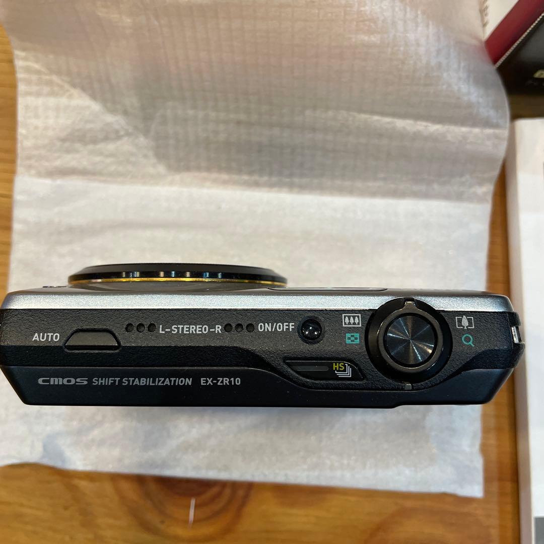 CASIO EX-ZR10 HS EXILIM シルバー