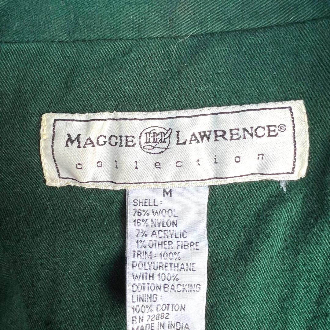 80s 90s Maggie Lawrence ファイアーマンコート M マリン