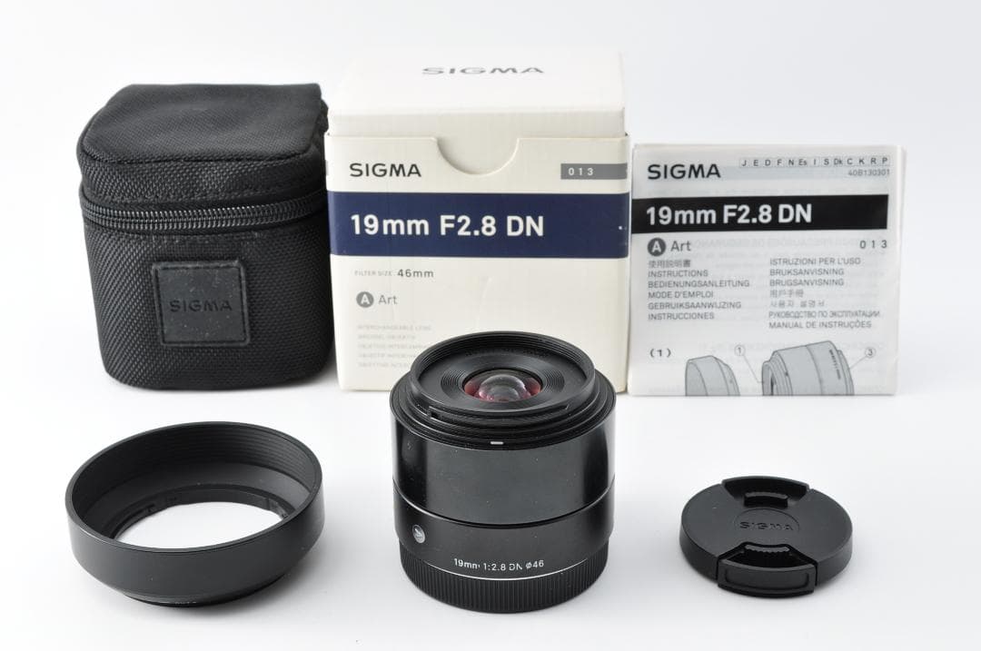 レンズ(単焦点) SIGMA 19mm F2.8 DN Art SONY E#1387.45