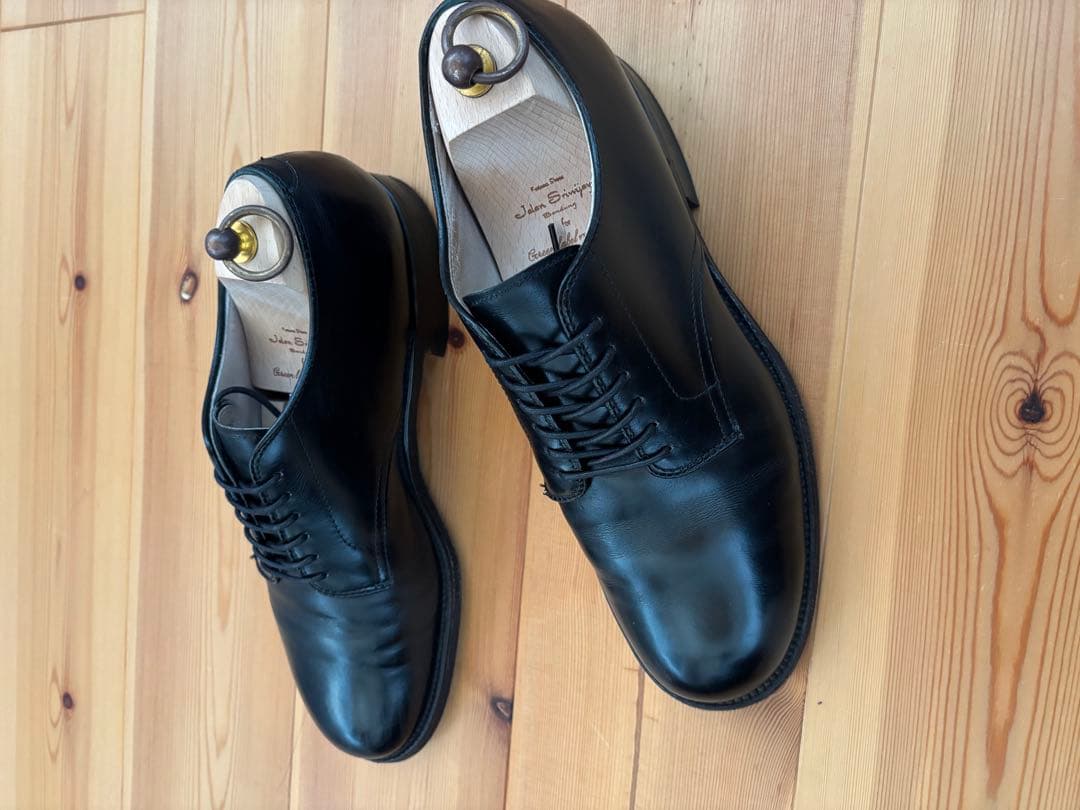 週末価格　オールデンALDENミリタリーラスト　プレーントゥ　8.5