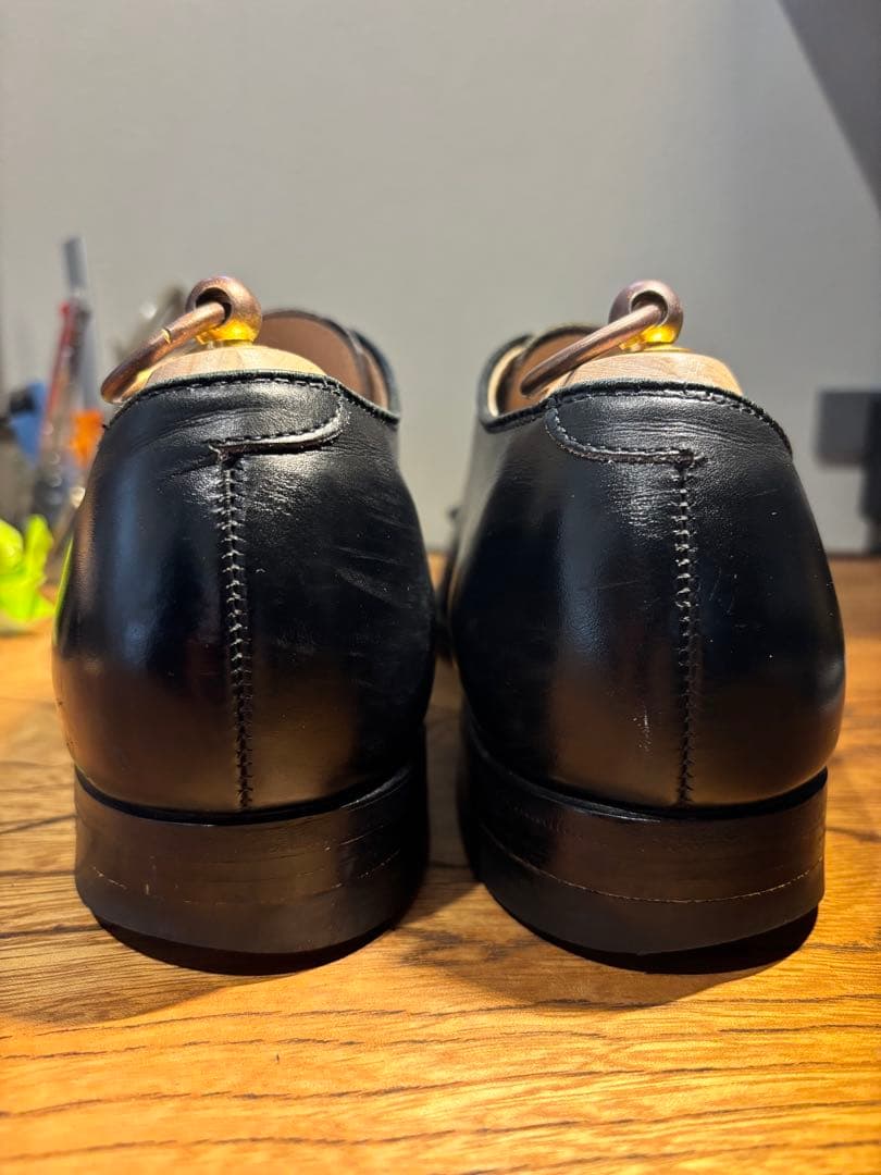 週末価格　オールデンALDENミリタリーラスト　プレーントゥ　8.5