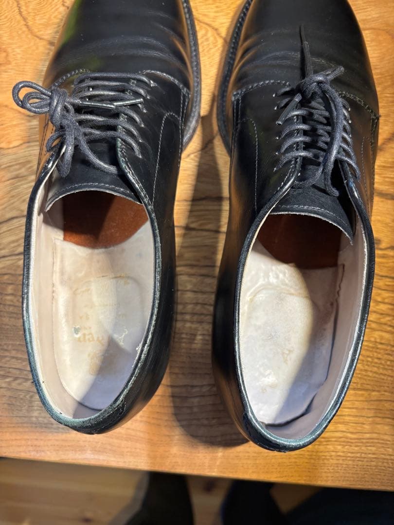 週末価格　オールデンALDENミリタリーラスト　プレーントゥ　8.5