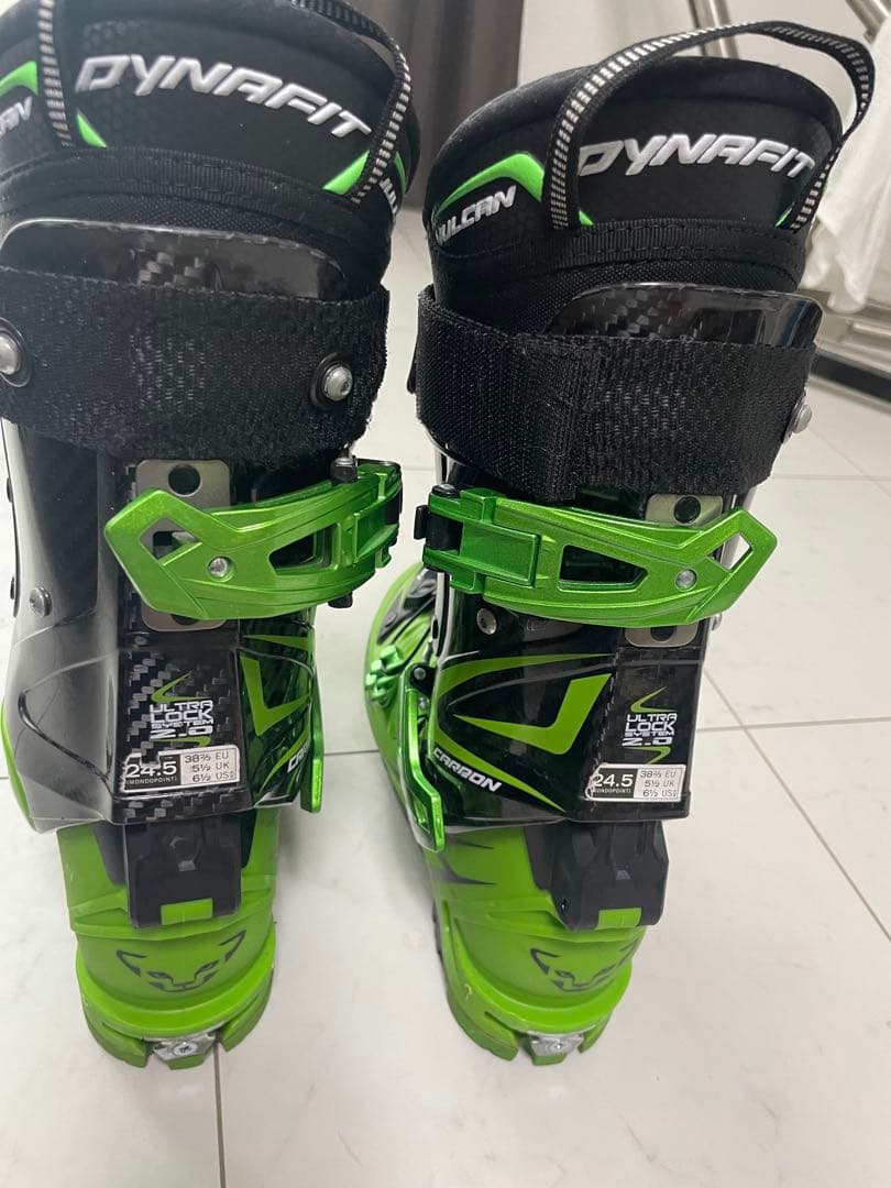 Dynafit Valkyrie 24.5 グリーン バックカントリーブーツ