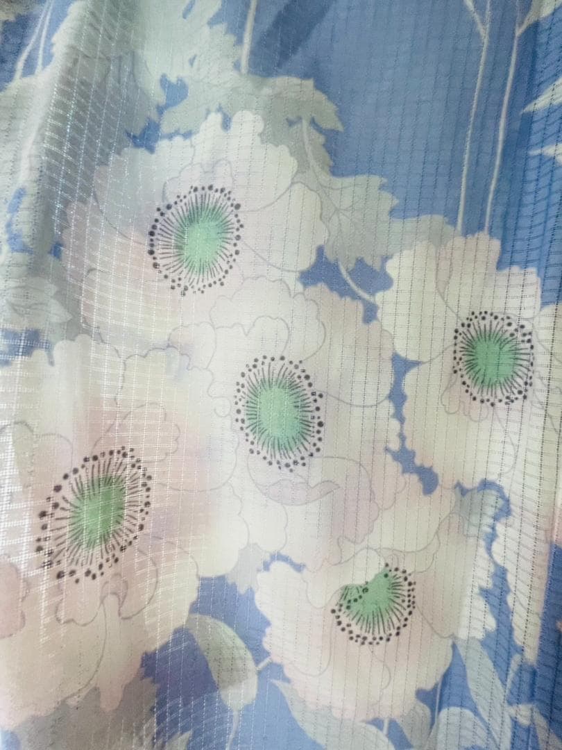 [ほぼ新品・美品]　京都藤誠　浴衣　水色