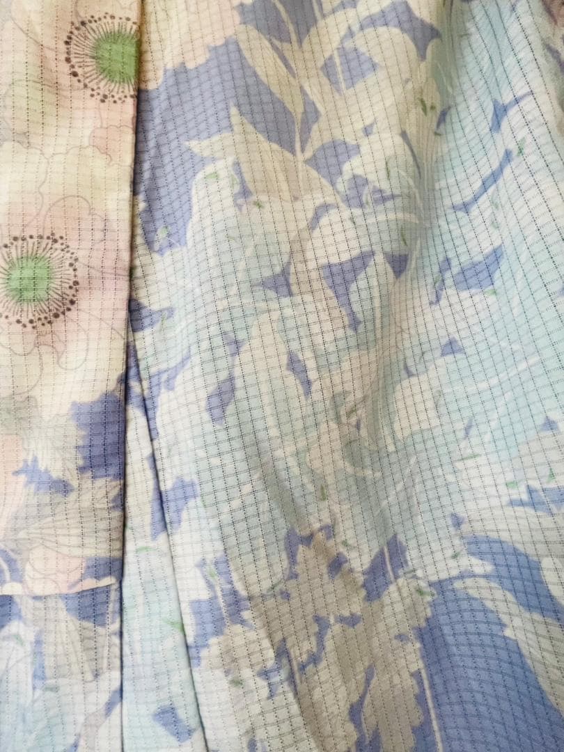 [ほぼ新品・美品]　京都藤誠　浴衣　水色