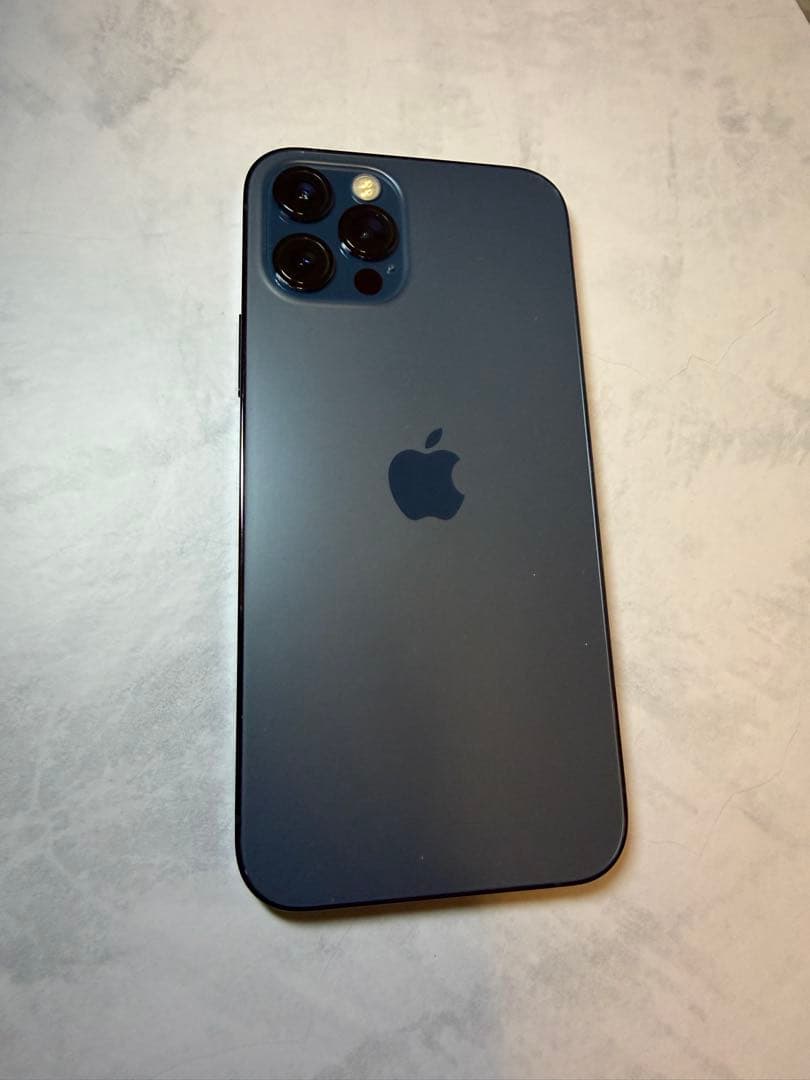 【美品】iPhone12Pro パシフィックブルー 256GB SIMフリー