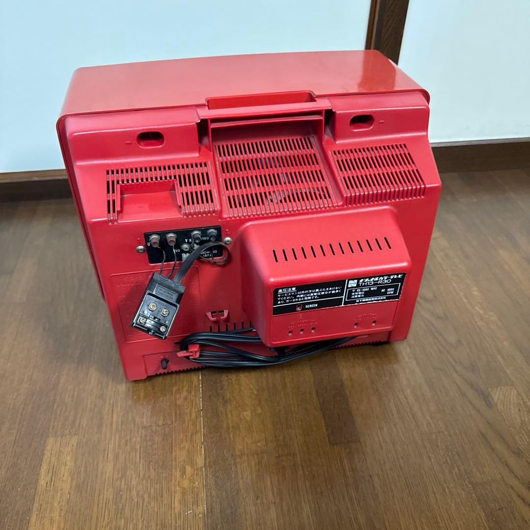 National カラーテレビ TH13-R30 昭和レトロ