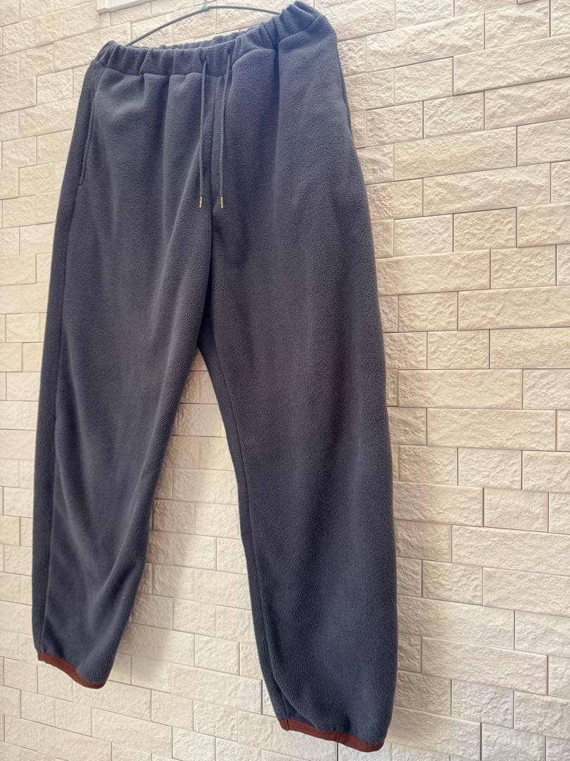 ＜6(ROKU)＞フリース イージーパンツ