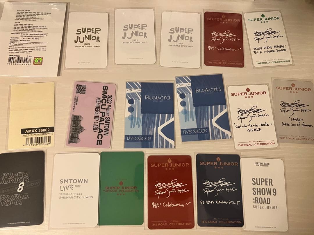 SUPER JUNIOR リョウク　トレカ