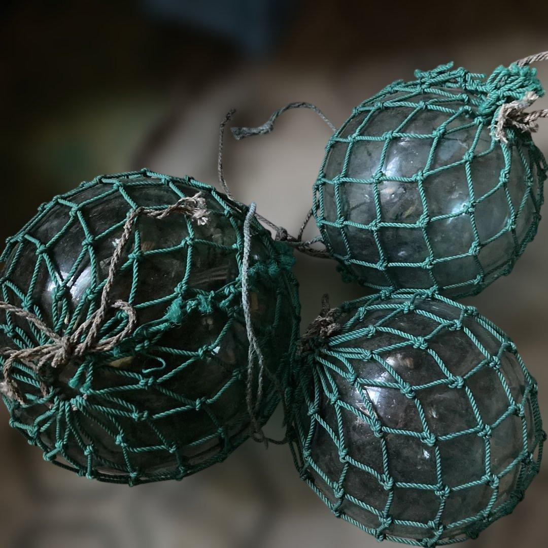 Kkkkenno ガラス製　大型浮き玉セット