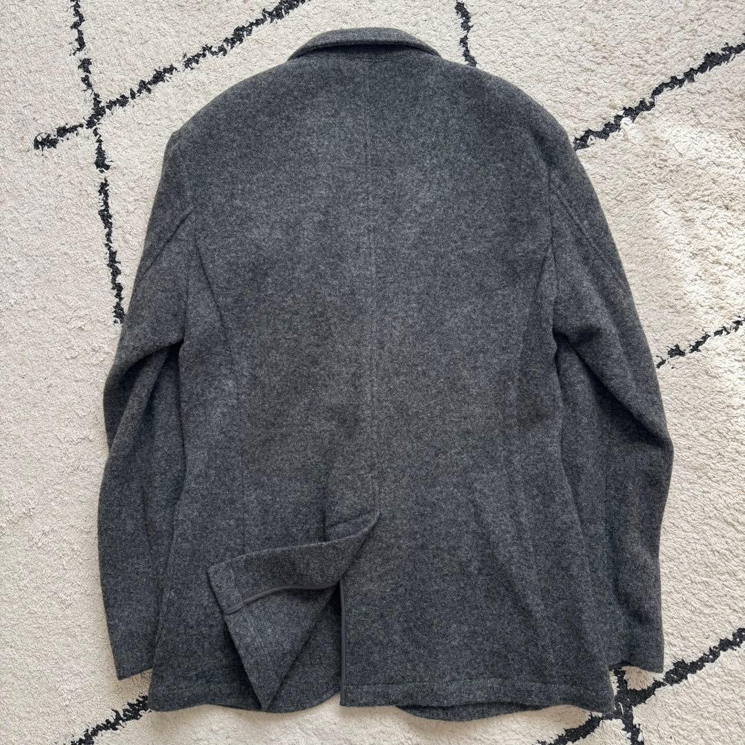 タグ付未使用　ビームスハート　MOON ツイード　テーラードジャケット　グレー