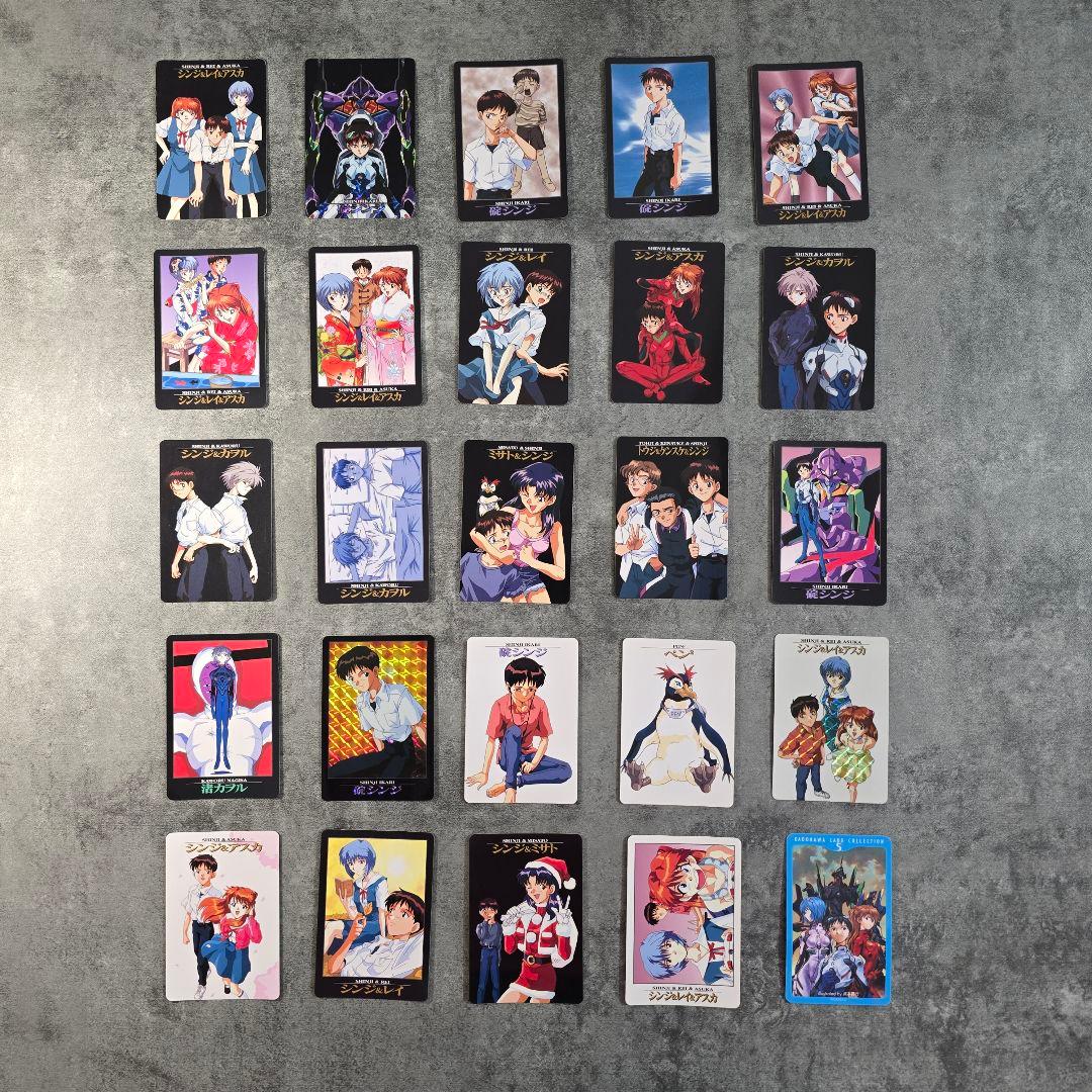 新世紀エヴァンゲリオン トレーディングカード 25枚セット KADOKAWA