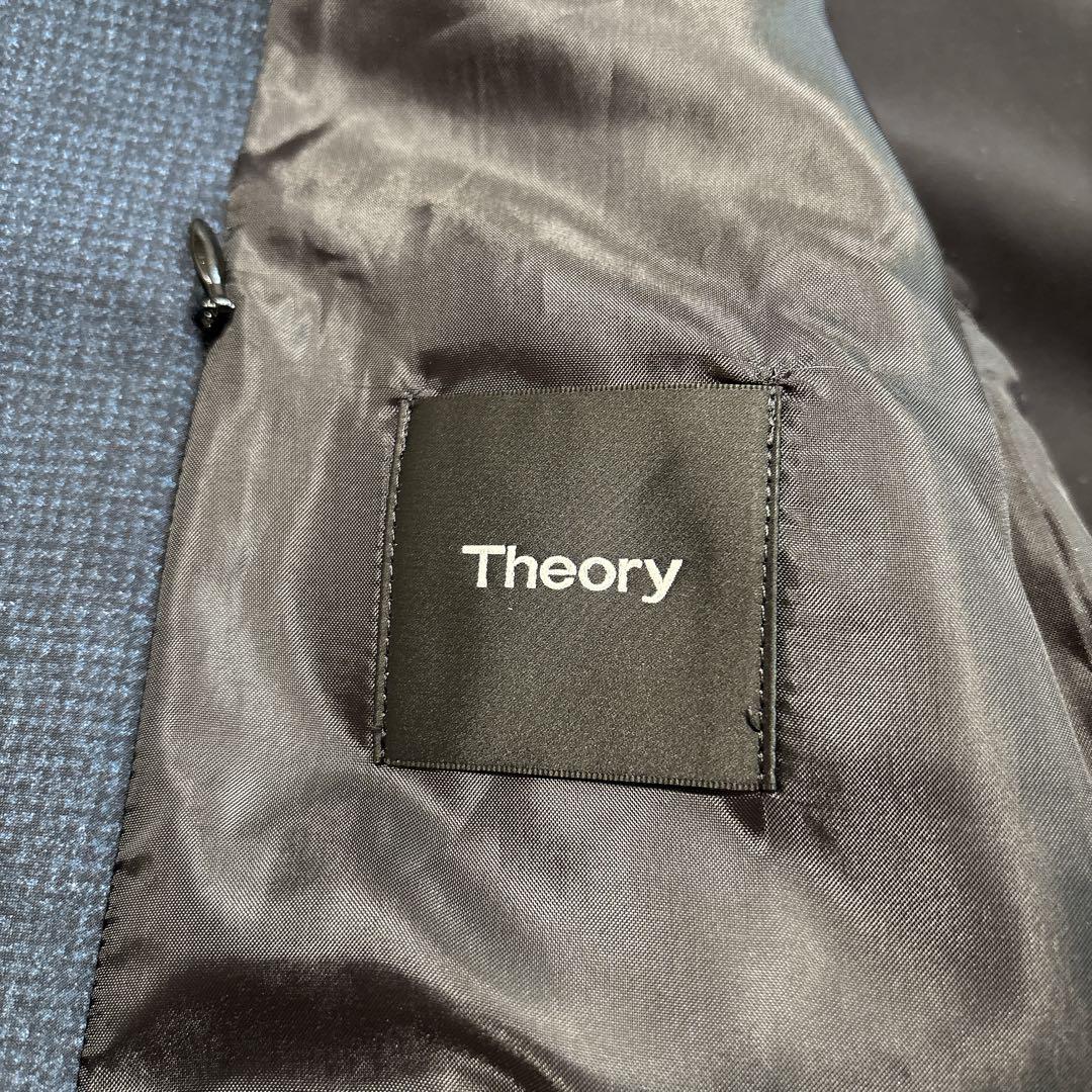 《極美品》 Theory セットアップ スーツ ネイビー ストレッチ XL