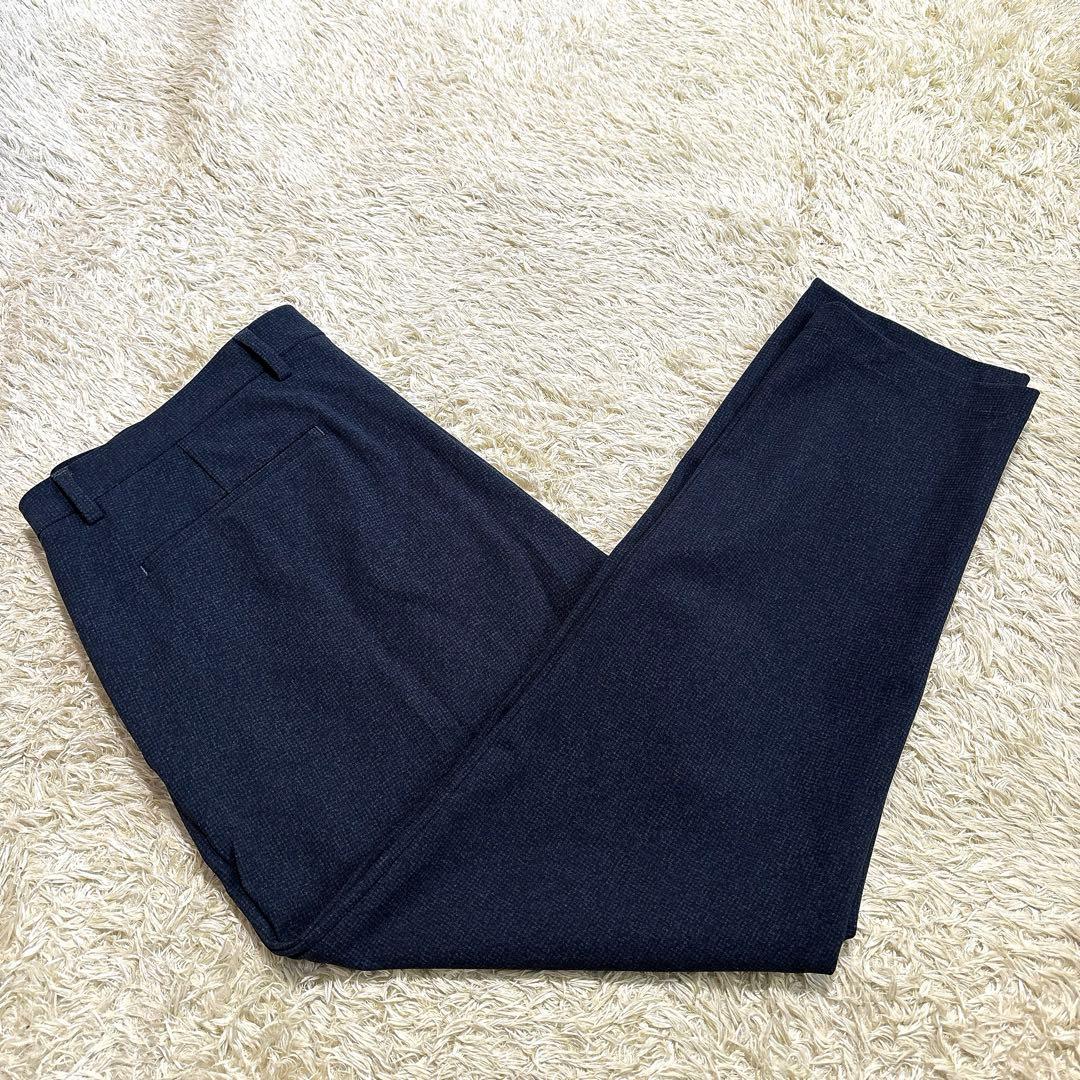 《極美品》 Theory セットアップ スーツ ネイビー ストレッチ XL