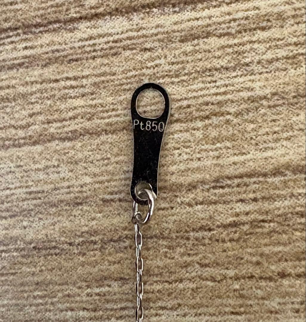 エステール　ダイヤクロスネックレス