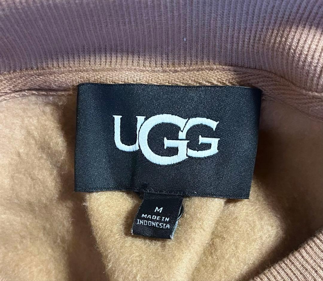 UGG アグ ブラウン ロゴ トレーナー