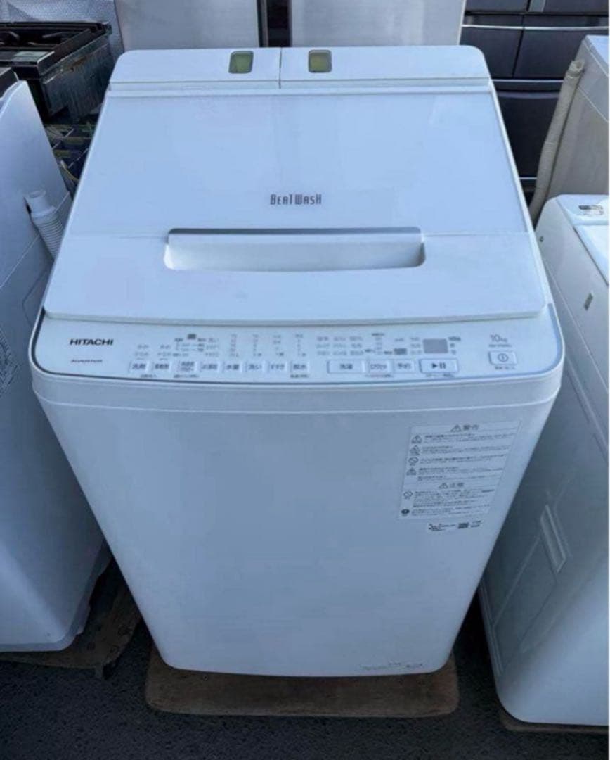 【高年式】2021年式 10kg HITACHI洗濯機 BW-X100G