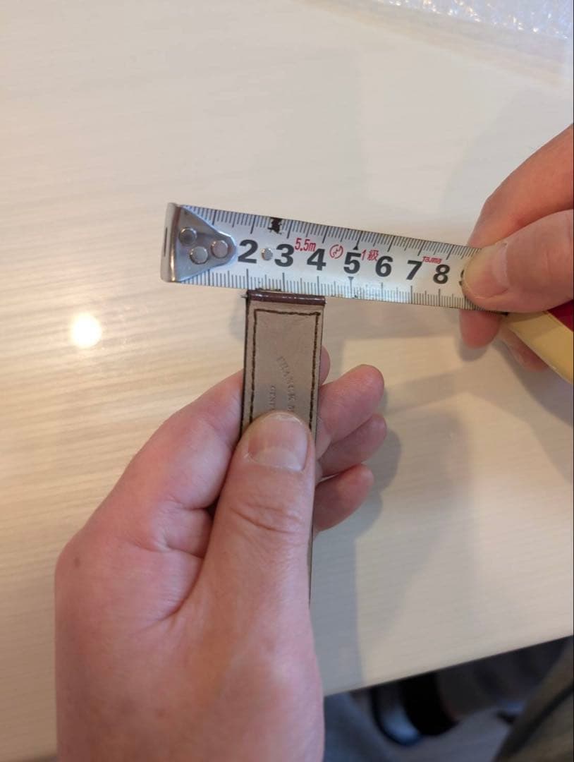 FRANCK MULLER クロコダイルレザーベルト本物