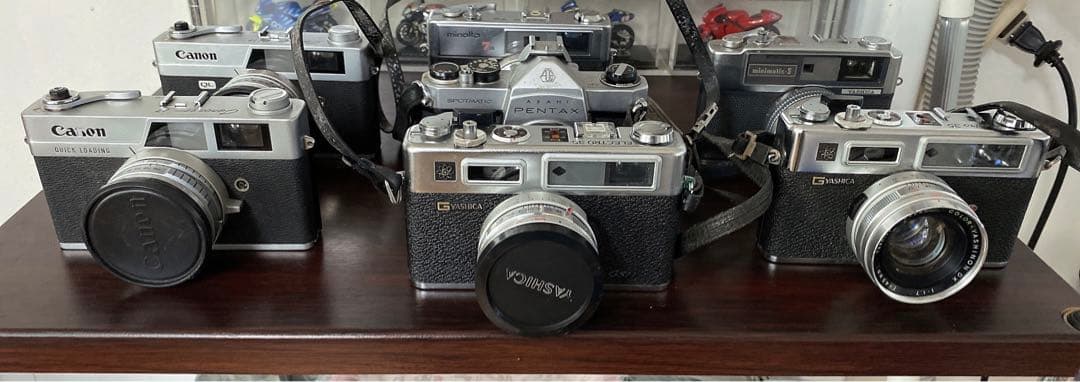 中古カメラ7台セット