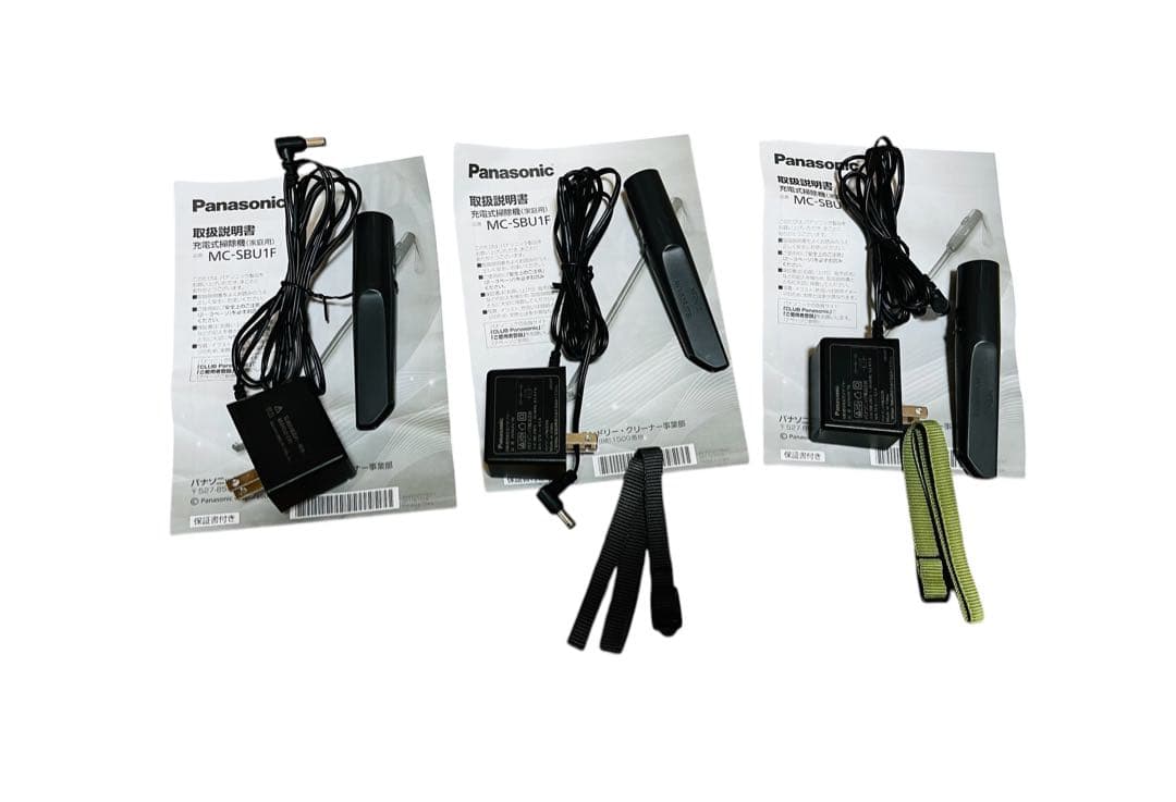 パナソニック 掃除機 スティック　ハンディクリーナ MC-SBU1F 3本セット