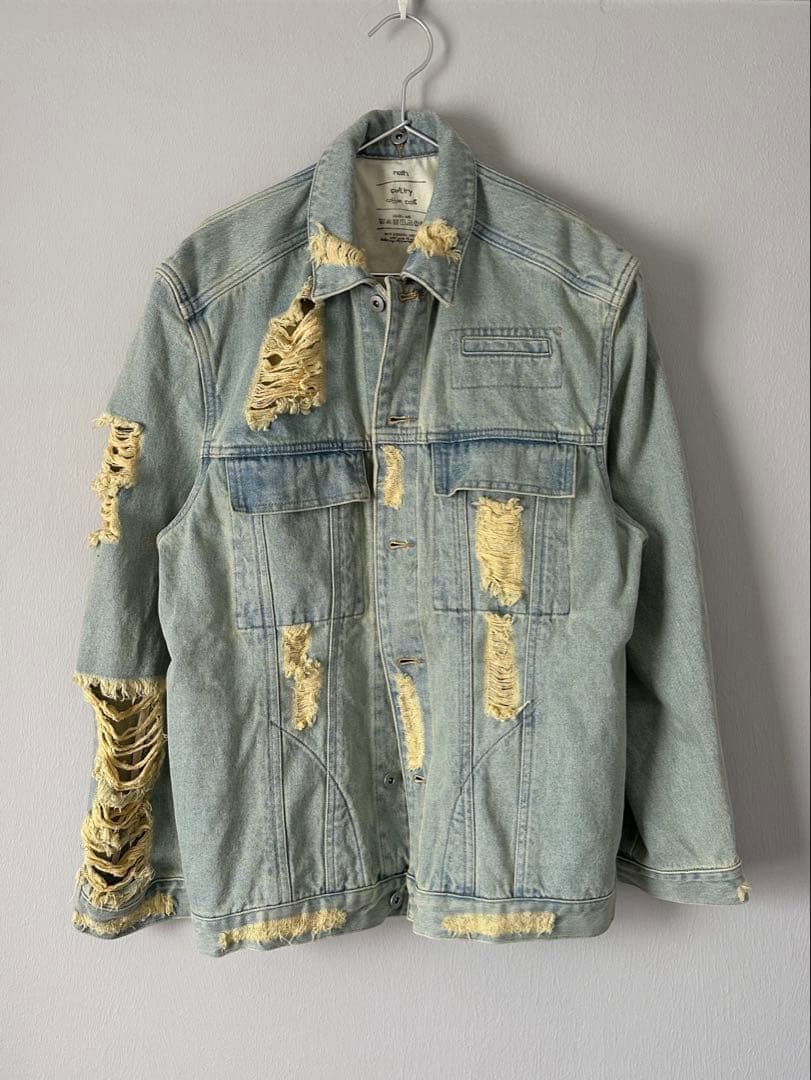 neith. ダメージデニムジャケット