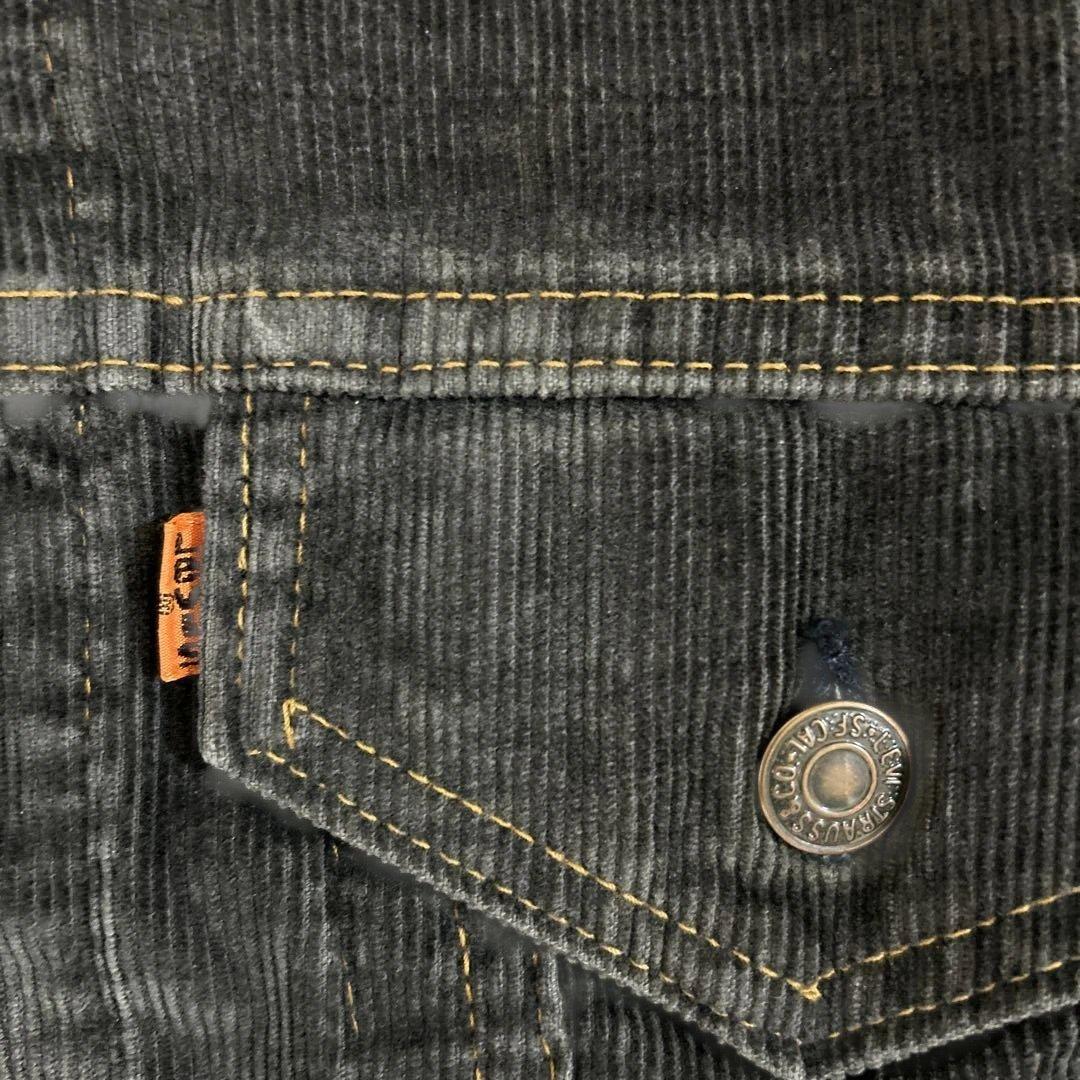 超レアLevi’s70’s 70505コーデュロイジャケットブラック　サイズ40