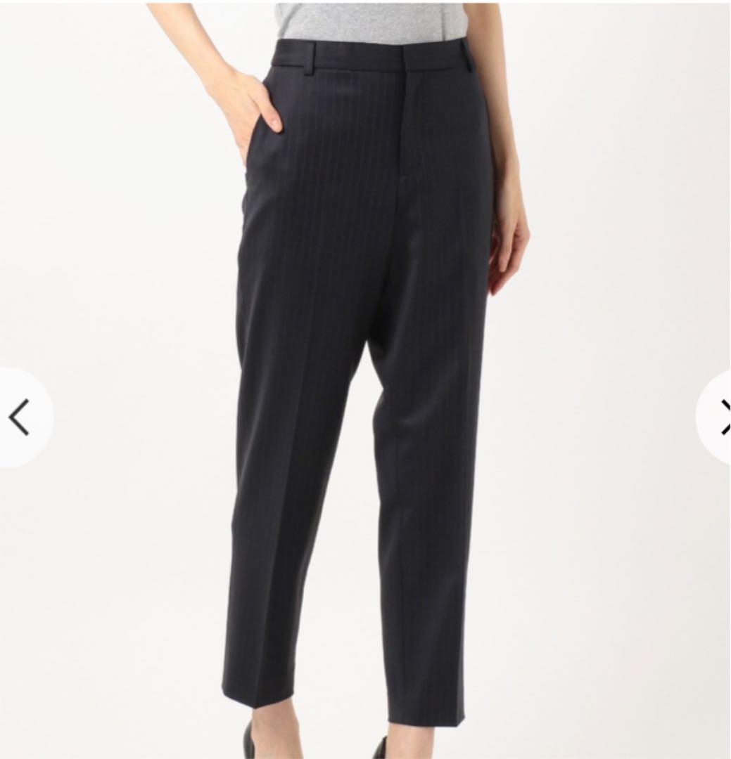 モカ★新品 23区 40 テーパードパンツ