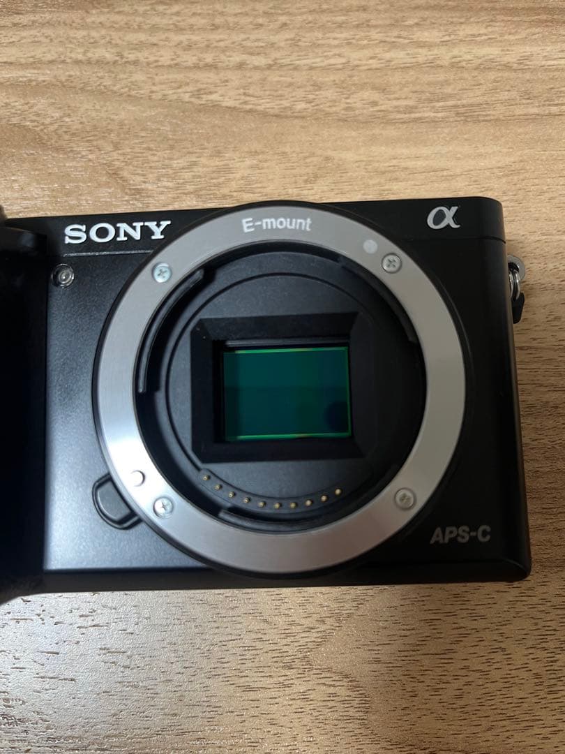 【美品】SONY α6000 ILCE-6000Y-B ダブルズームレンズキッド