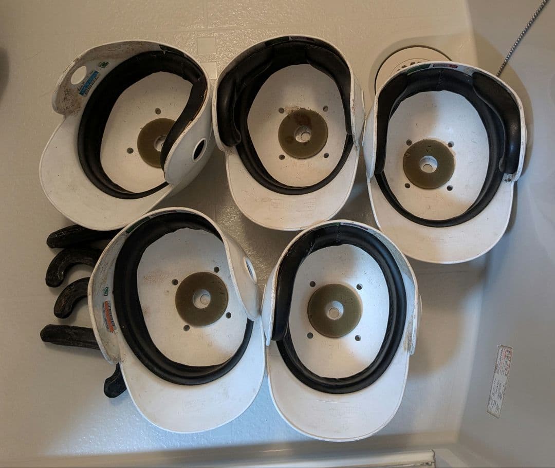 バッター用ヘルメット 5個セット