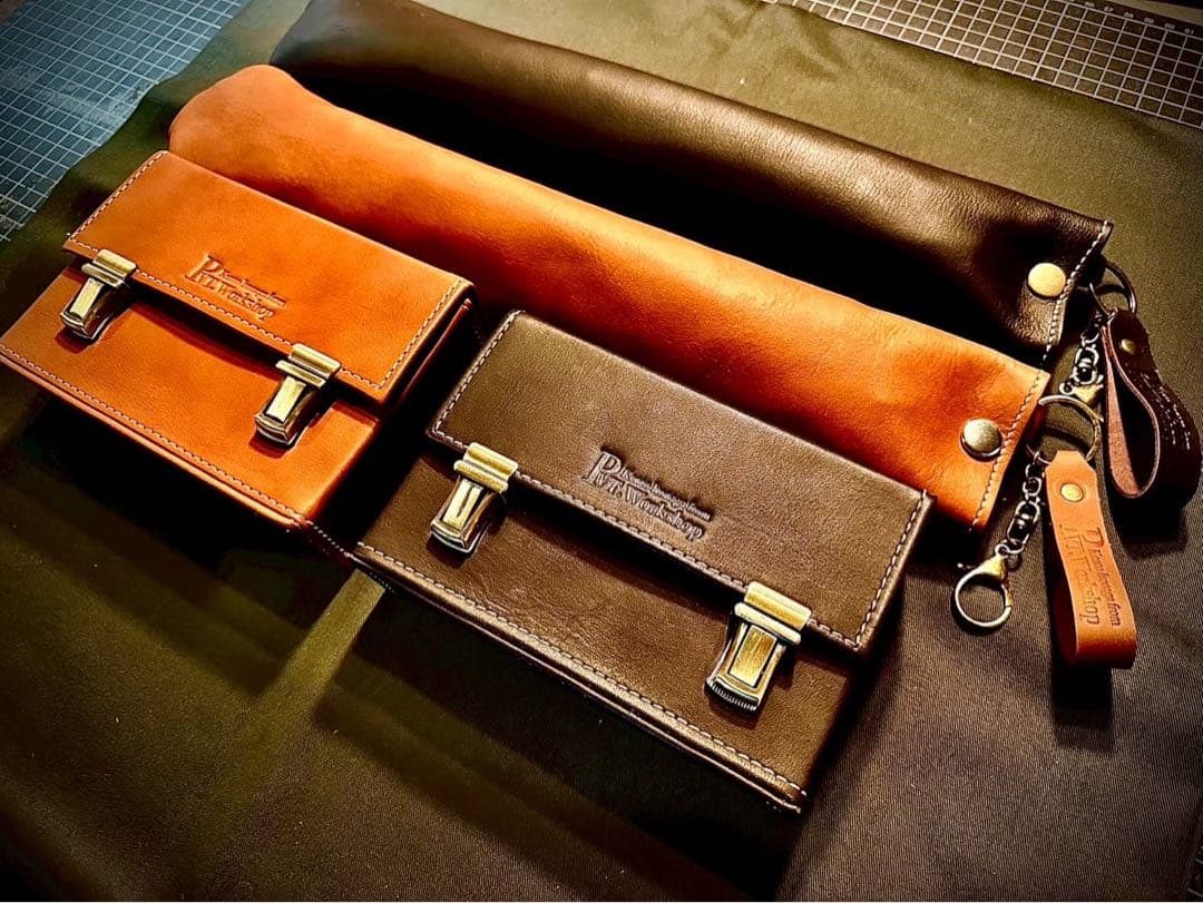 Pvt.Workshop極 本革デッキケース　ダークブラウン