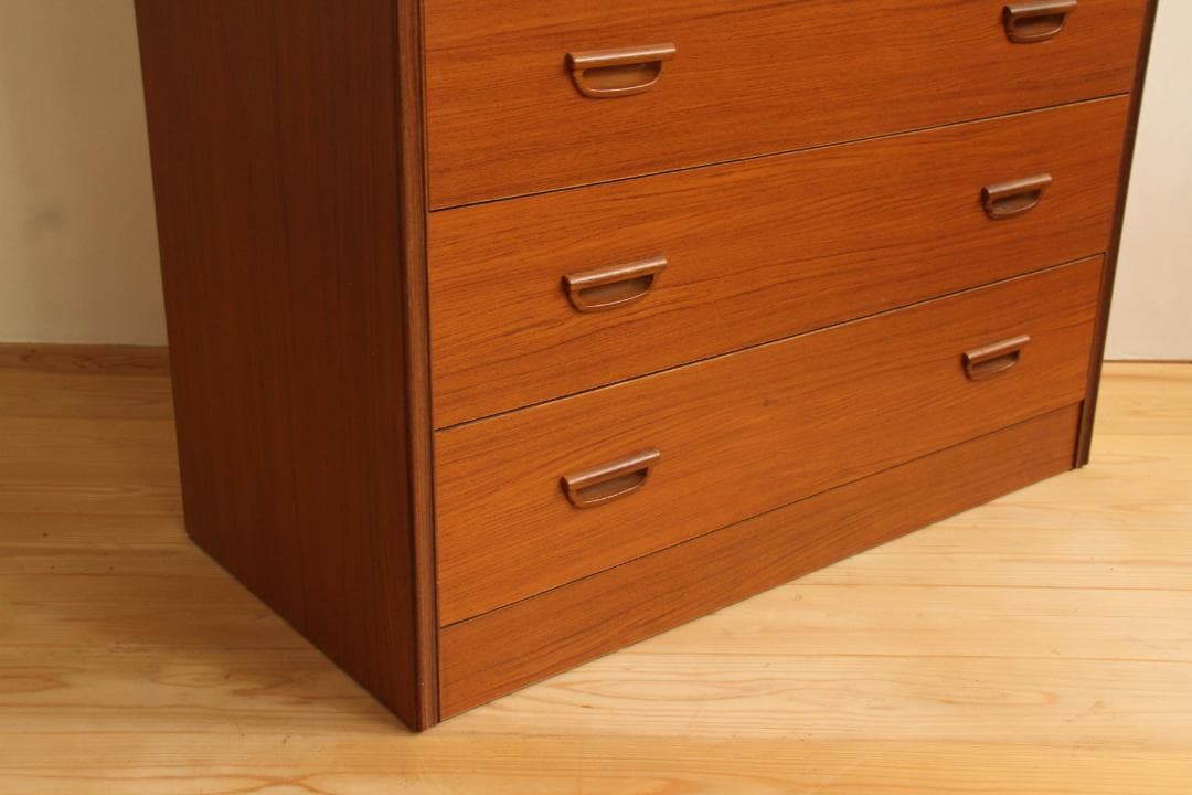 洋服タンス　チェスト　木製　ナチュラル　昭和レトロ　古道具　古家具　家具