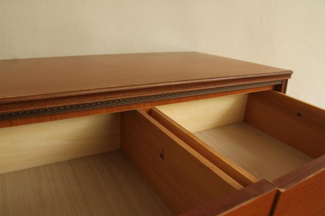 洋服タンス　チェスト　木製　ナチュラル　昭和レトロ　古道具　古家具　家具