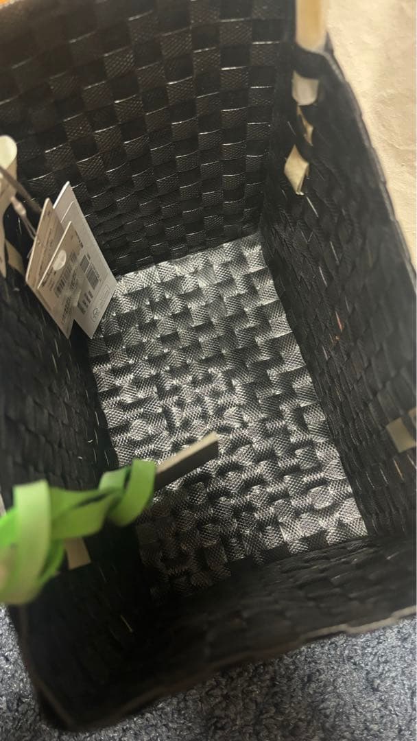 マルニフラワーカフェ　LOVE MINI BASKET BAGハートモチーフ