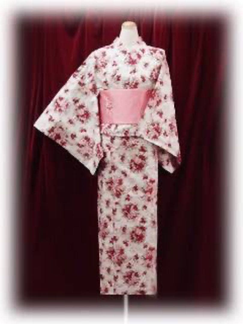 BABY シュガーブーケ柄　浴衣　新品未使用タグ付き