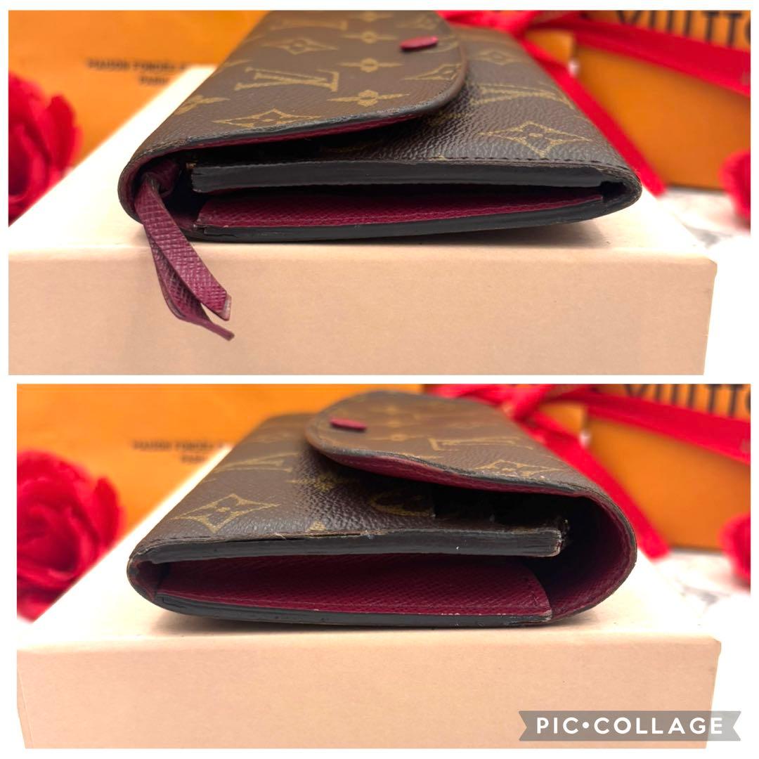 【新品仕様】 ルイヴィトン モノグラム ポルトフォイユ エミリー 長財布